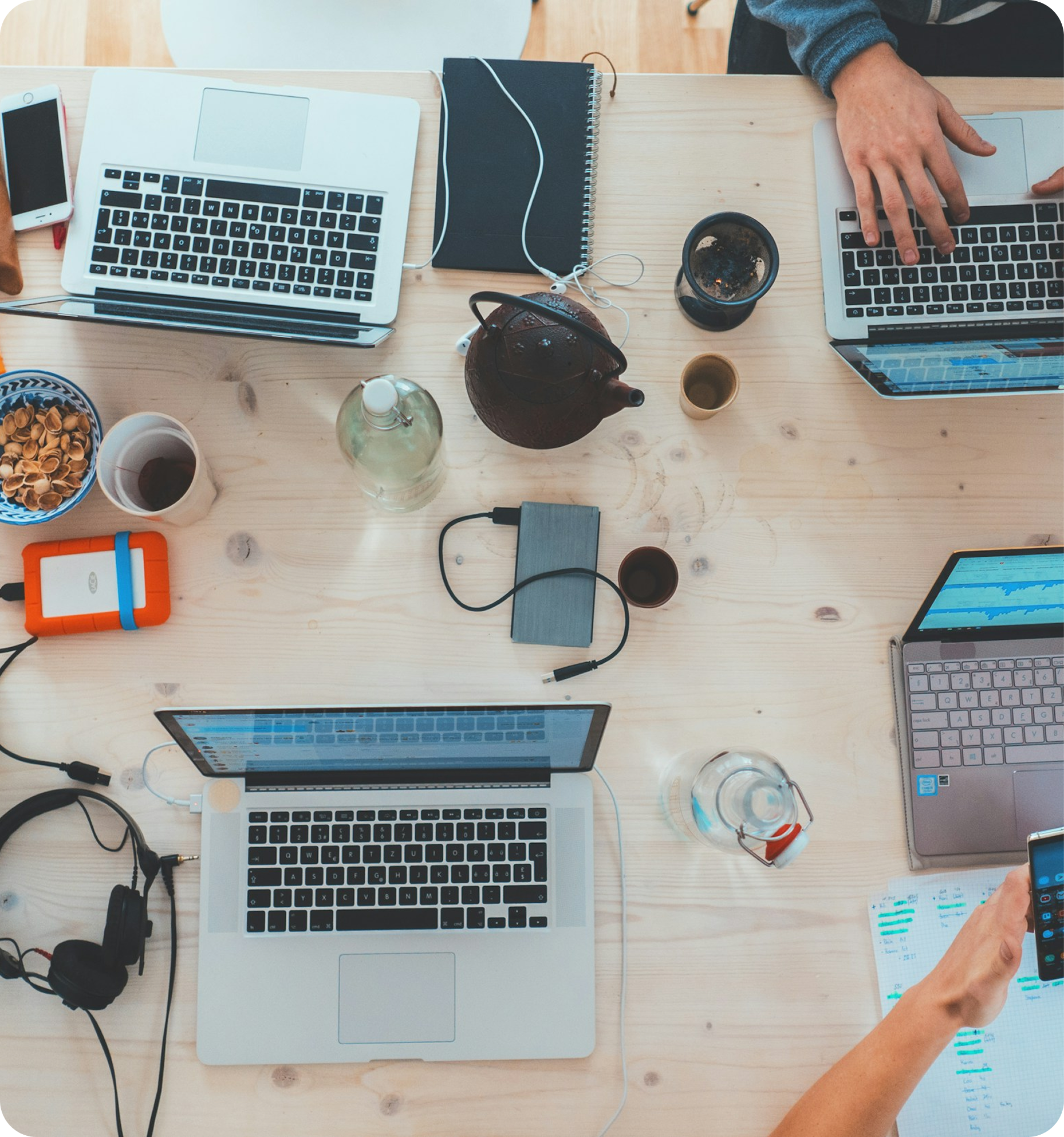 Paso 3 del proceso - Comenzamos el trabajo